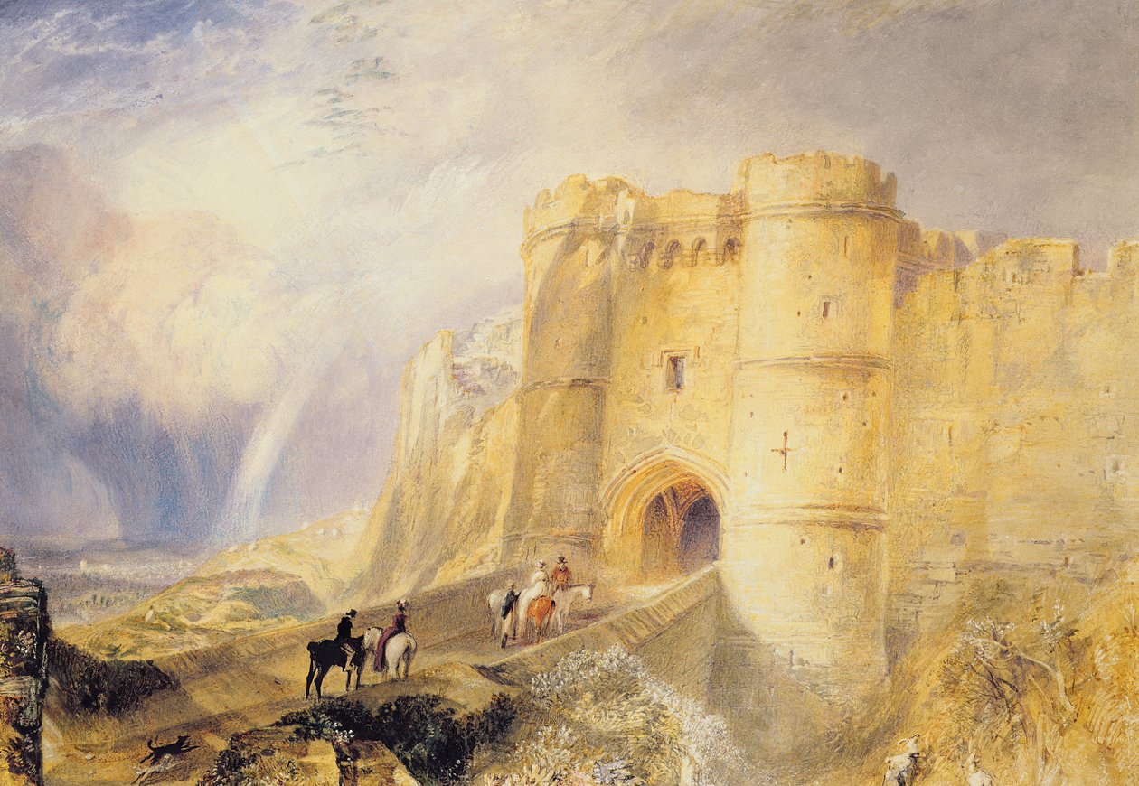 Carisbrooke kastély, Wight-sziget alkotó: Joseph Mallord William Turner