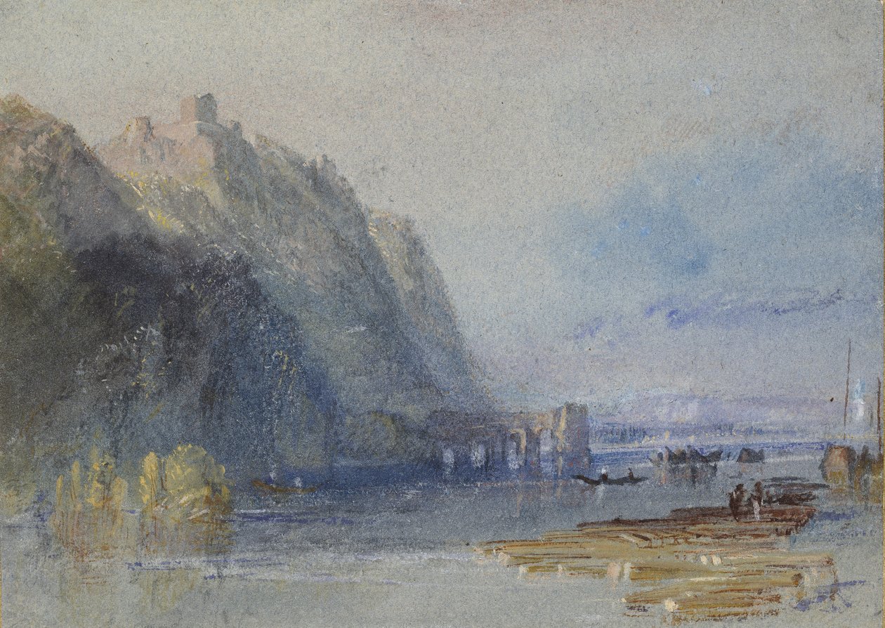 Chateau Hamelin, 1830 körül alkotó: Joseph Mallord William Turner
