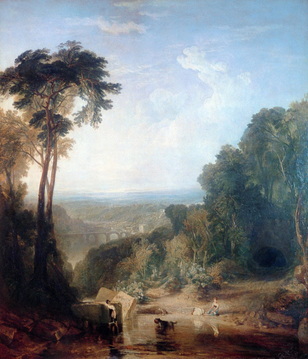 Átkelés a patakon, c1815 alkotó: Joseph Mallord William Turner