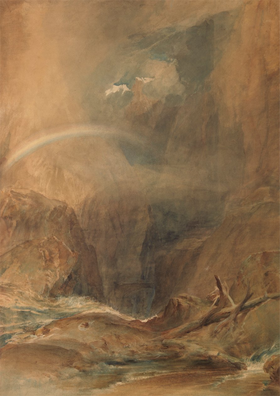 Ördöghíd, Szent Gotthárd-hágó alkotó: Joseph Mallord William Turner