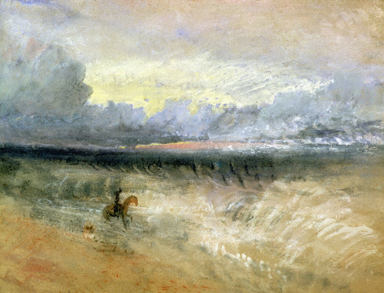 Dover (gouache) alkotó: Joseph Mallord William Turner