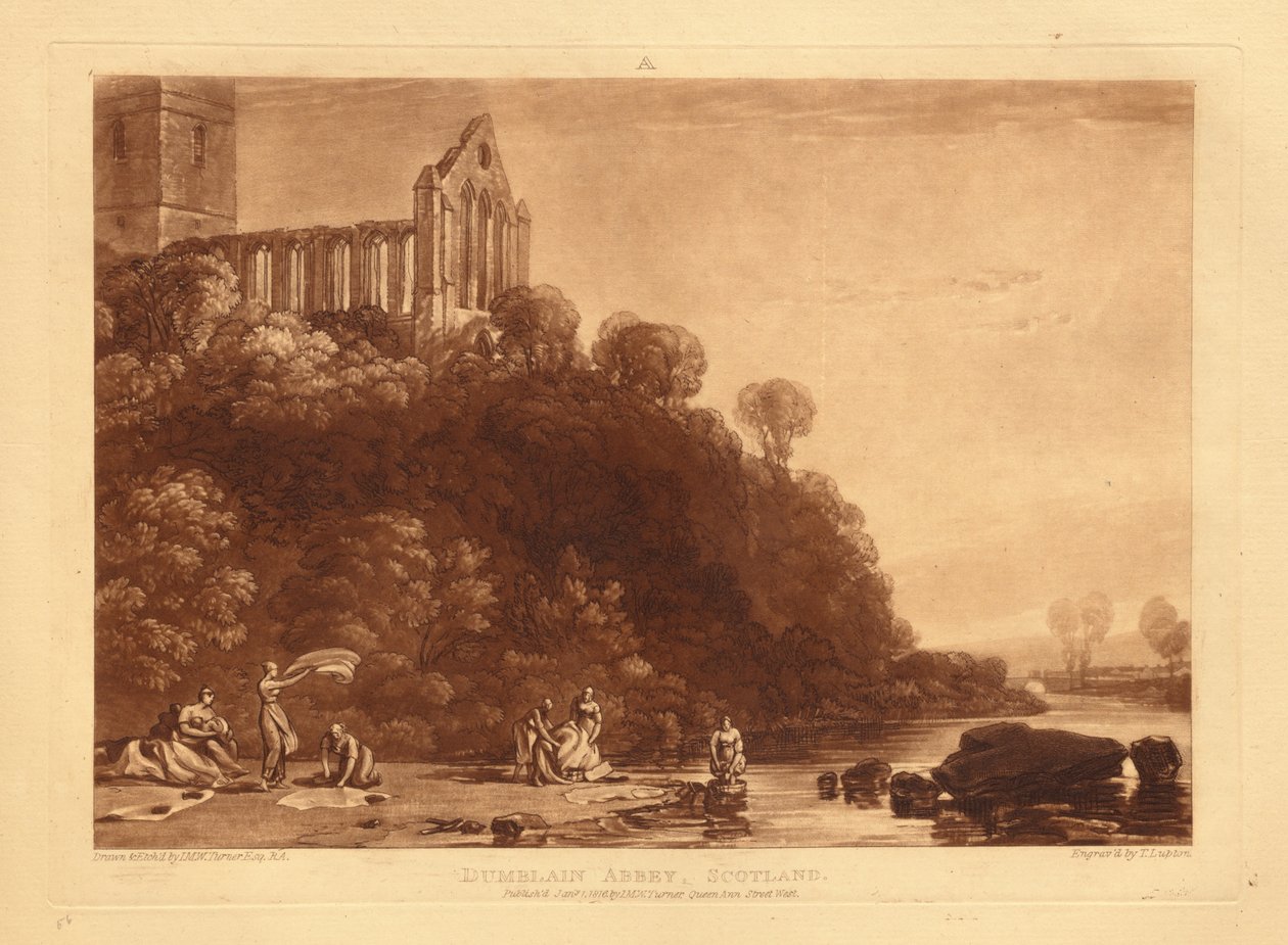 Dunblane-i apátság alkotó: Joseph Mallord William Turner