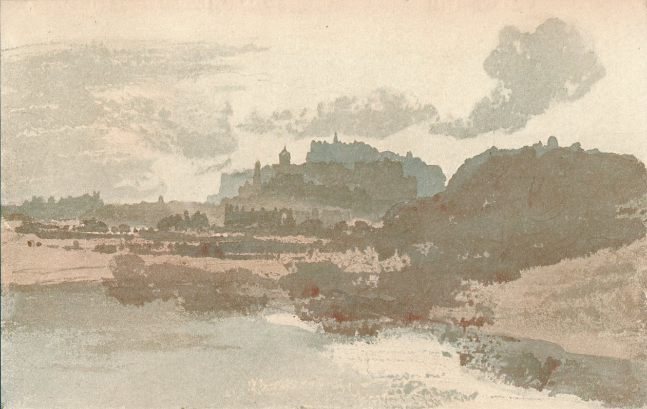 Edinburgh: St. Margarets Lochból, 1909 alkotó: Joseph Mallord William Turner