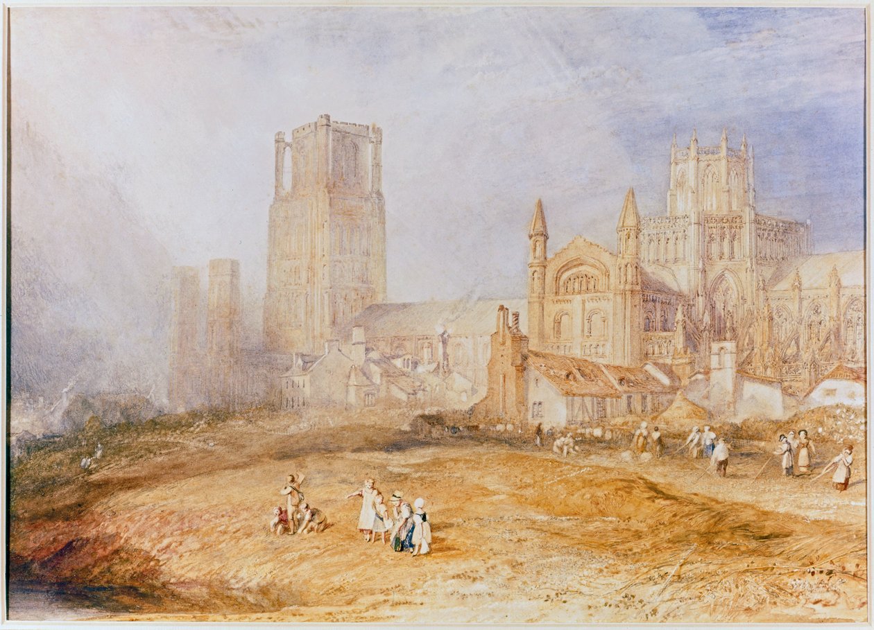 Ely székesegyház ... alkotó: Joseph Mallord William Turner