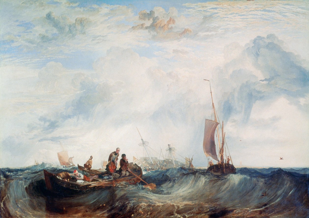 A Meuse bejárata..., c1819 alkotó: Joseph Mallord William Turner