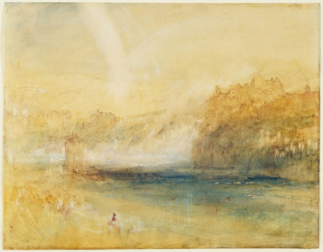 Vízesések Schaffhausen közelében alkotó: Joseph Mallord William Turner
