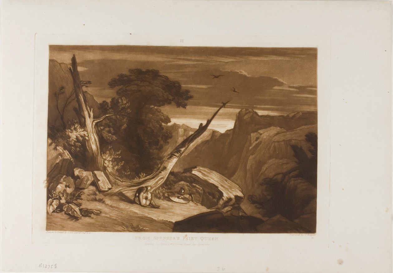 Spenser Tündérkirálynőjéből alkotó: Joseph Mallord William Turner