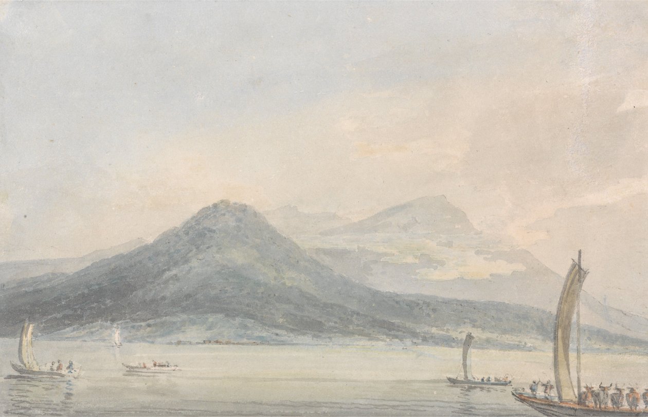 Az Isola Borromena szigetről, a Maggiore-tó alkotó: Joseph Mallord William Turner