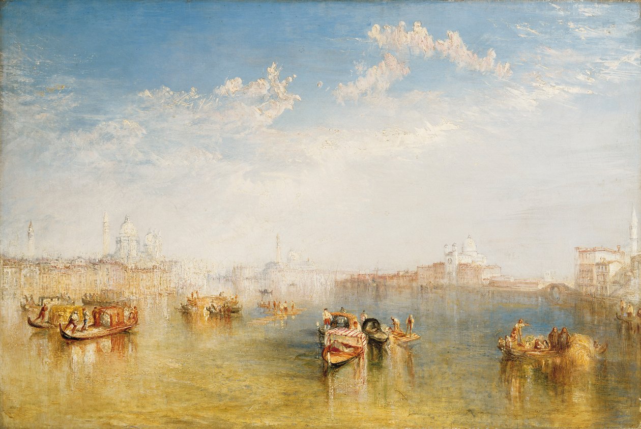 Giudecca, Az egészség asszonya és San Giorgio alkotó: Joseph Mallord William Turner
