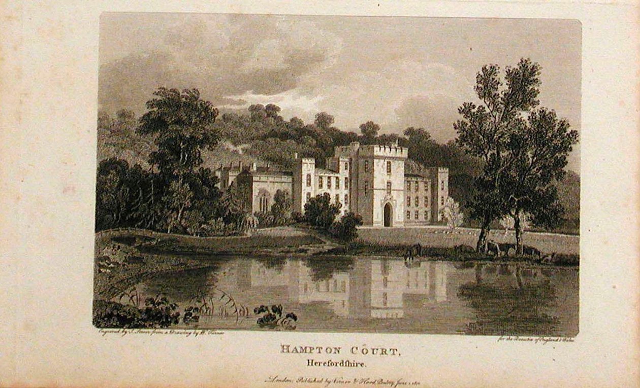 Hampton Court, Herefordshire alkotó: Joseph Mallord William Turner
