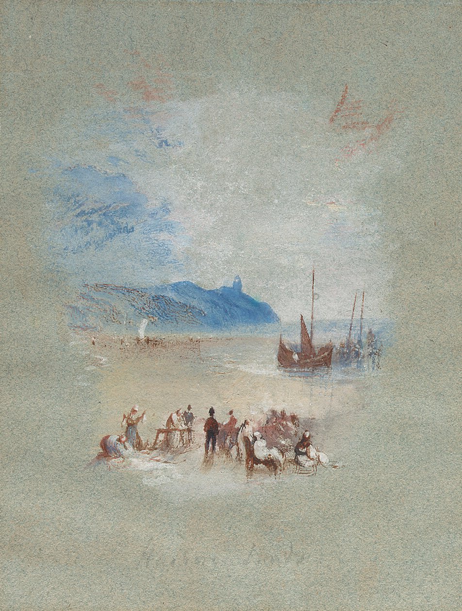 Hasborough Sands alkotó: Joseph Mallord William Turner