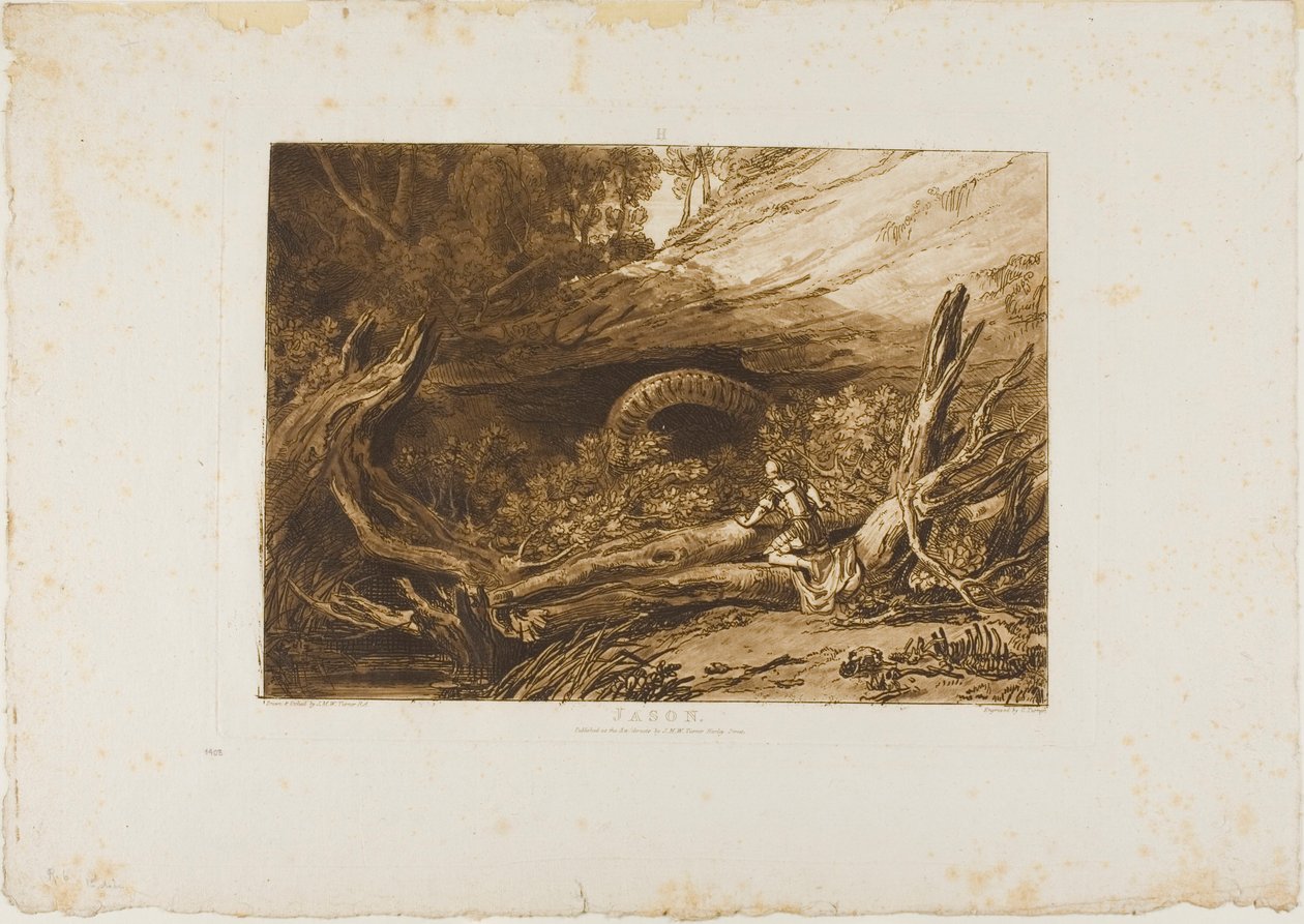 Jason, 6. lemez a Tanulmányok könyvéből alkotó: Joseph Mallord William Turner