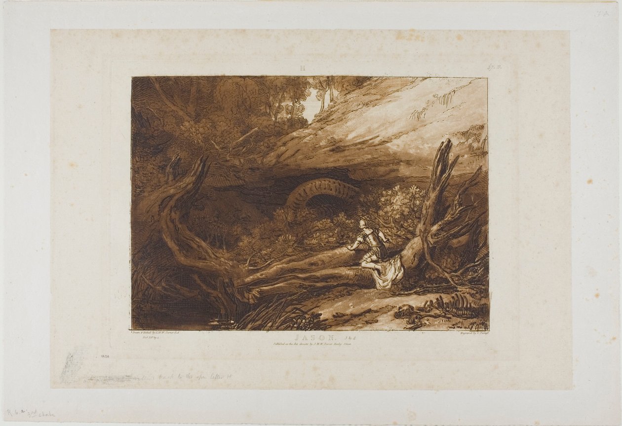 Jason, 6. lemez a Tanulmányok Könyvéből alkotó: Joseph Mallord William Turner