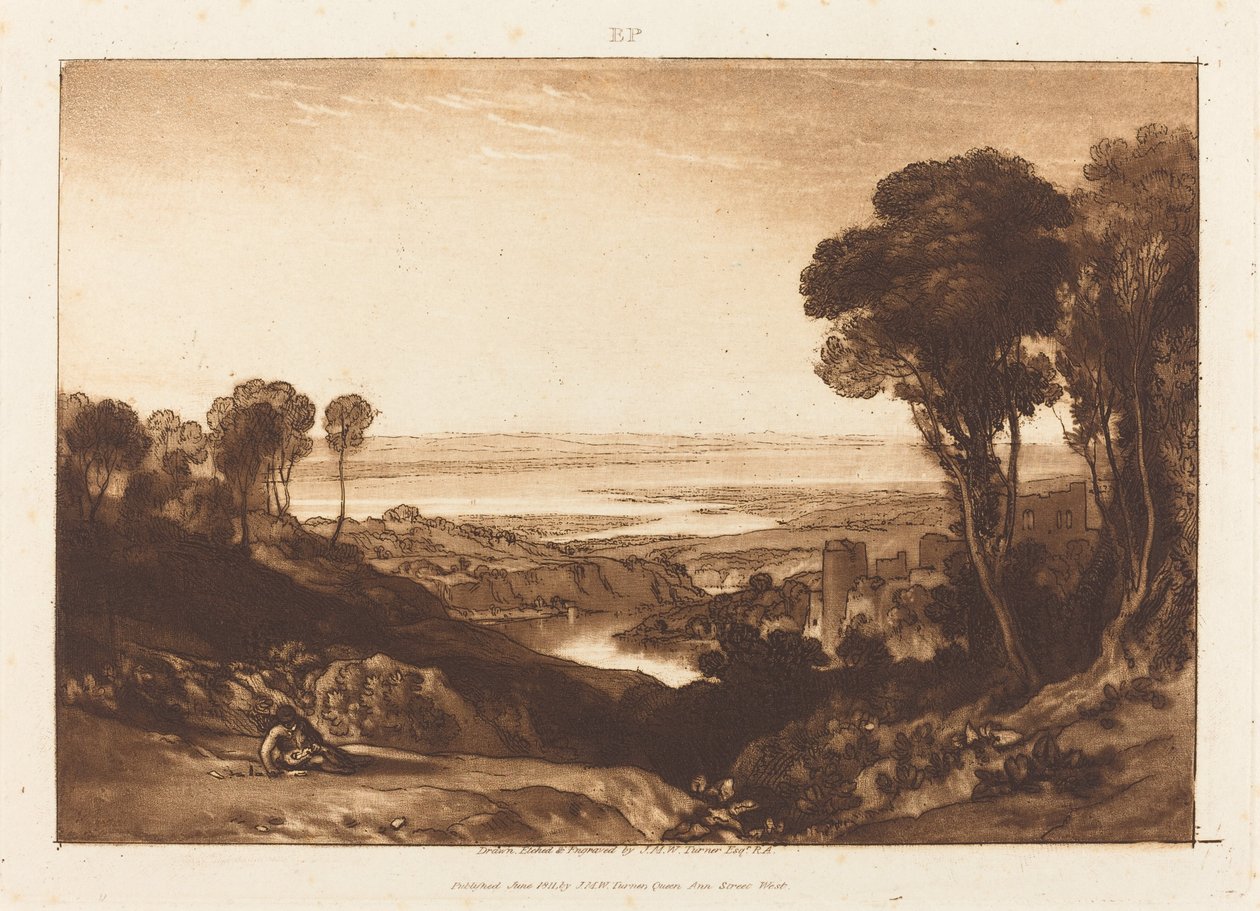 Severn és Wye csomópontja alkotó: Joseph Mallord William Turner