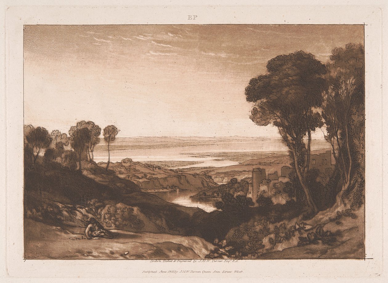 A Severn és a Wye találkozása alkotó: Joseph Mallord William Turner