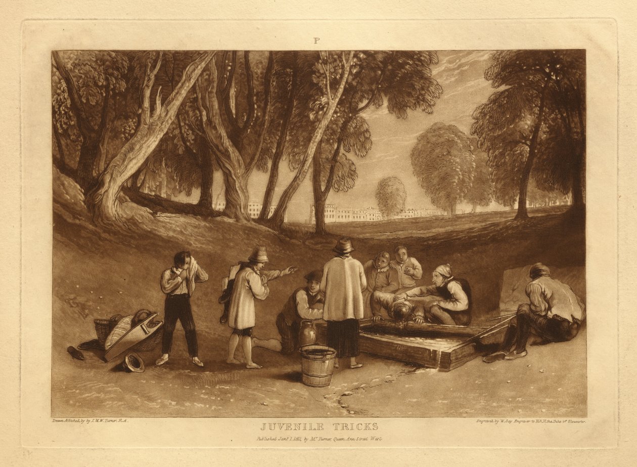 Ifjúkori csínyek alkotó: Joseph Mallord William Turner