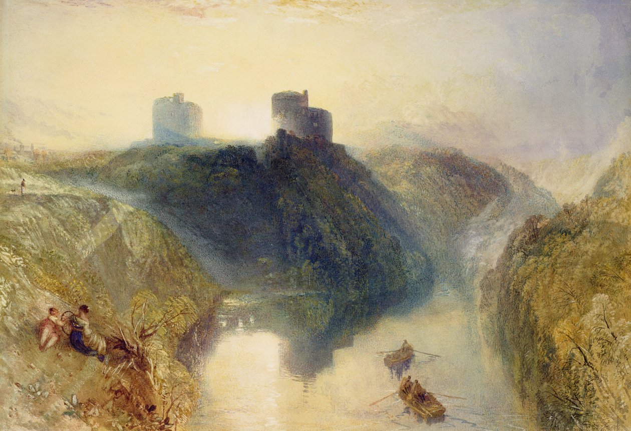 Kilgarren kastély, Pembrokeshire (wc papíron) alkotó: Joseph Mallord William Turner