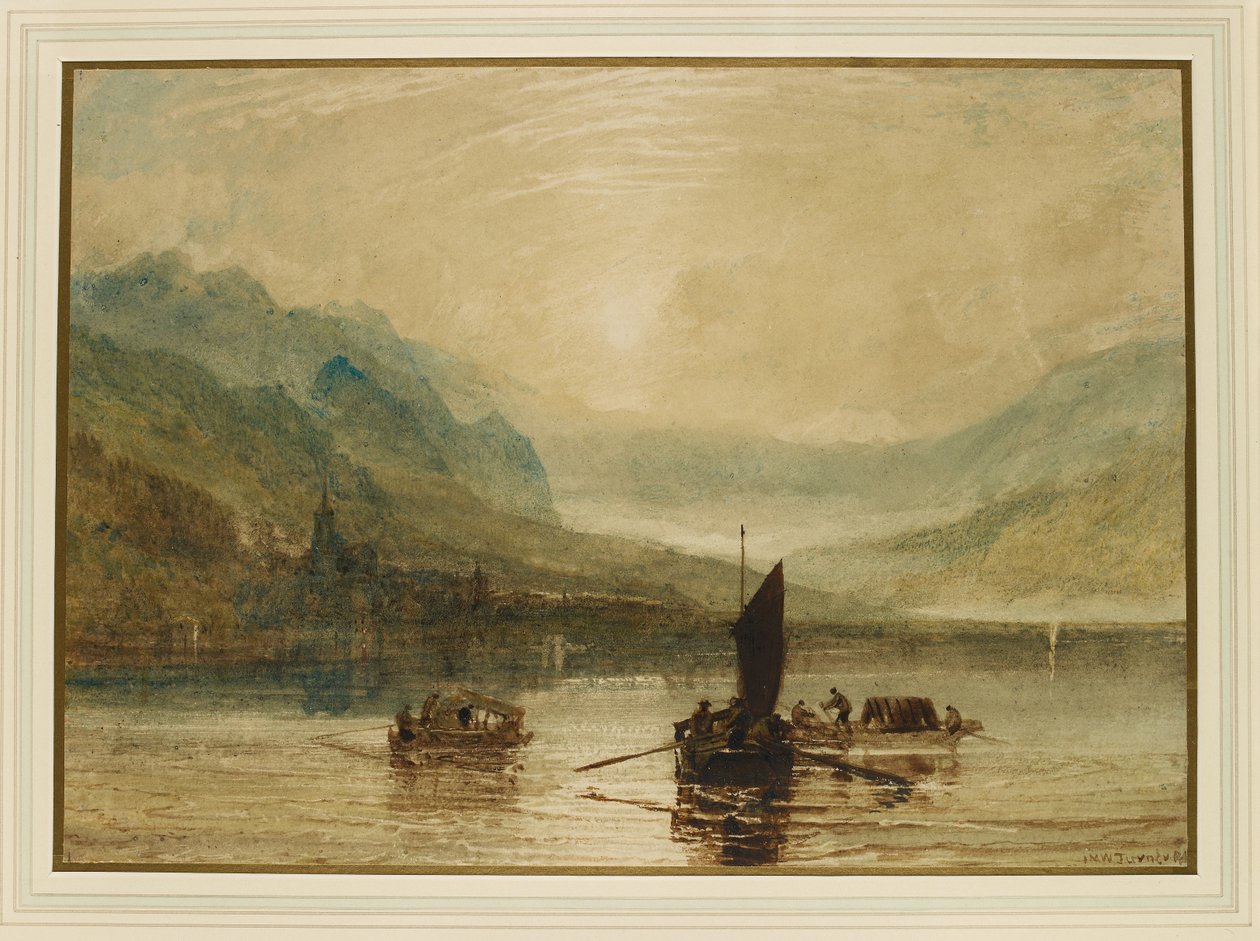 Brienzi tó, Holdfény alkotó: Joseph Mallord William Turner