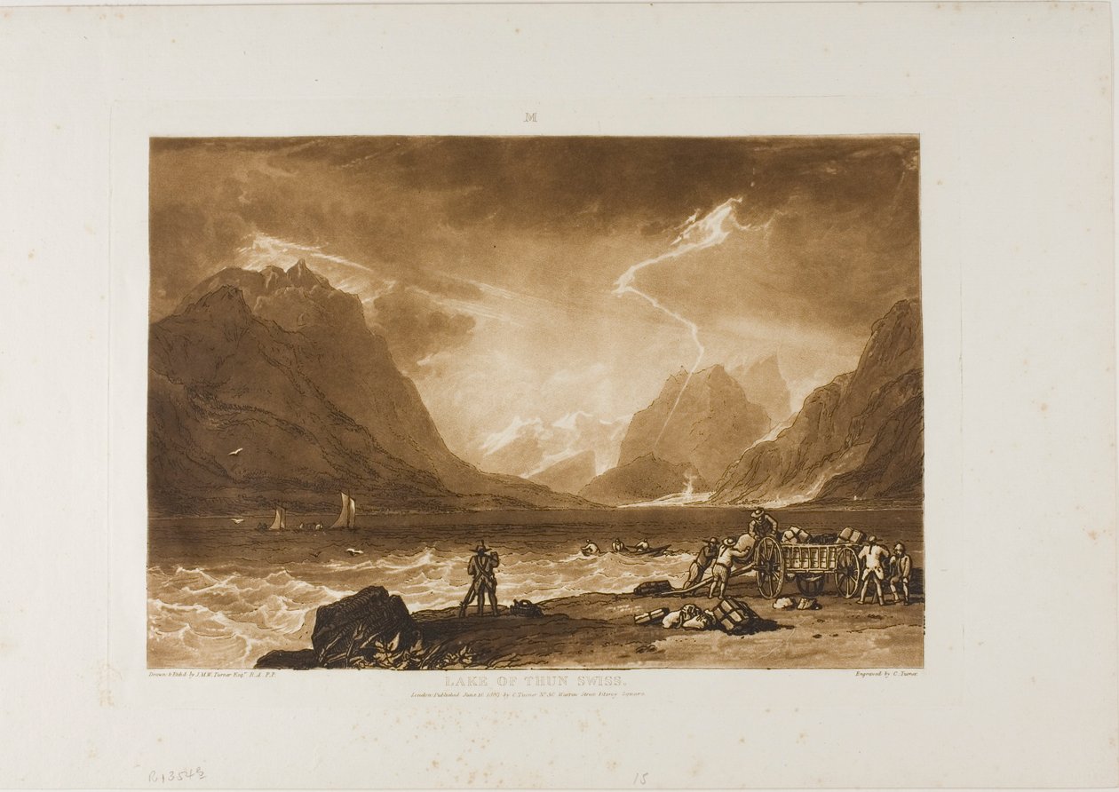 Thun-tó, 15. lemez a Liber Studiorumtól alkotó: Joseph Mallord William Turner