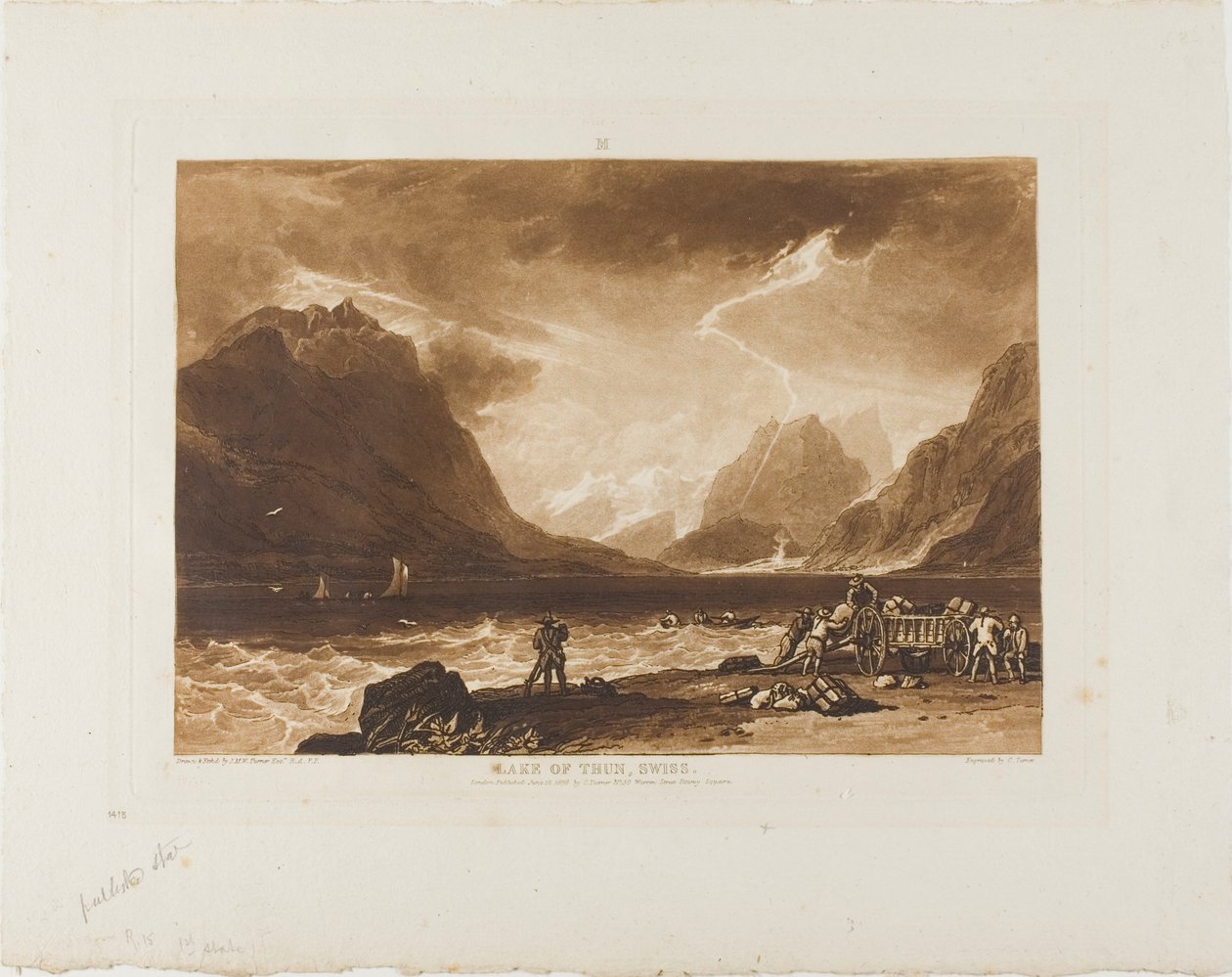 Thun-tó, 15. lemez a Liber Studiorumtól alkotó: Joseph Mallord William Turner