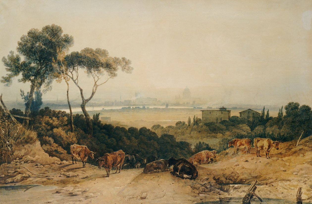 London: Őszi reggel alkotó: Joseph Mallord William Turner