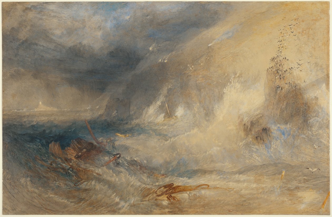 Longships világítótorony, Land’s End alkotó: Joseph Mallord William Turner