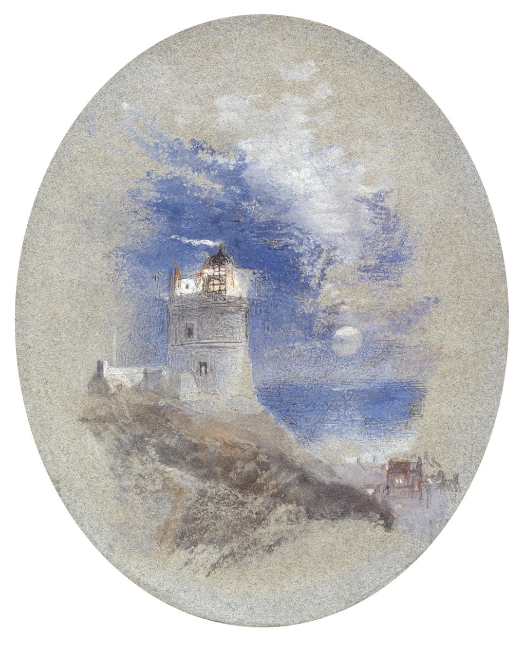 Lowestoffe-i világítótorony alkotó: Joseph Mallord William Turner