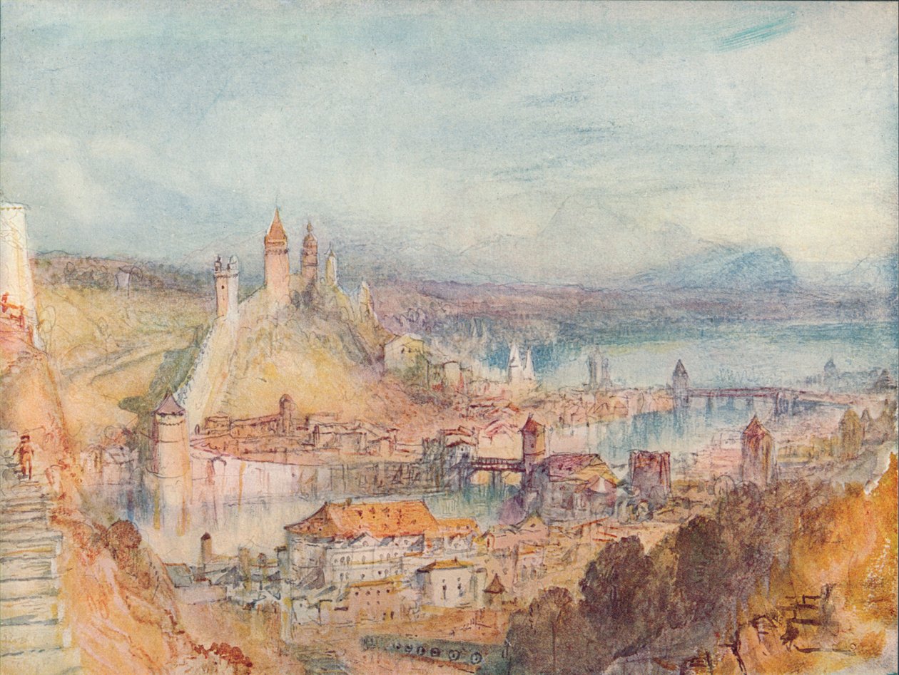 Luzern, 1909 alkotó: Joseph Mallord William Turner