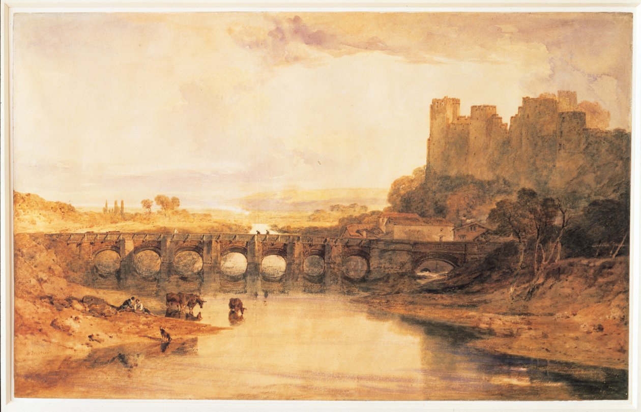 Ludlow-kastély, 1800 alkotó: Joseph Mallord William Turner