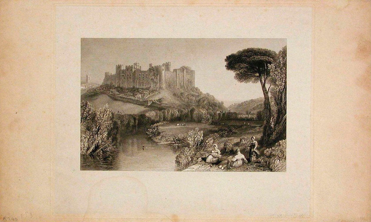 Ludlow vára, Shropshire alkotó: Joseph Mallord William Turner
