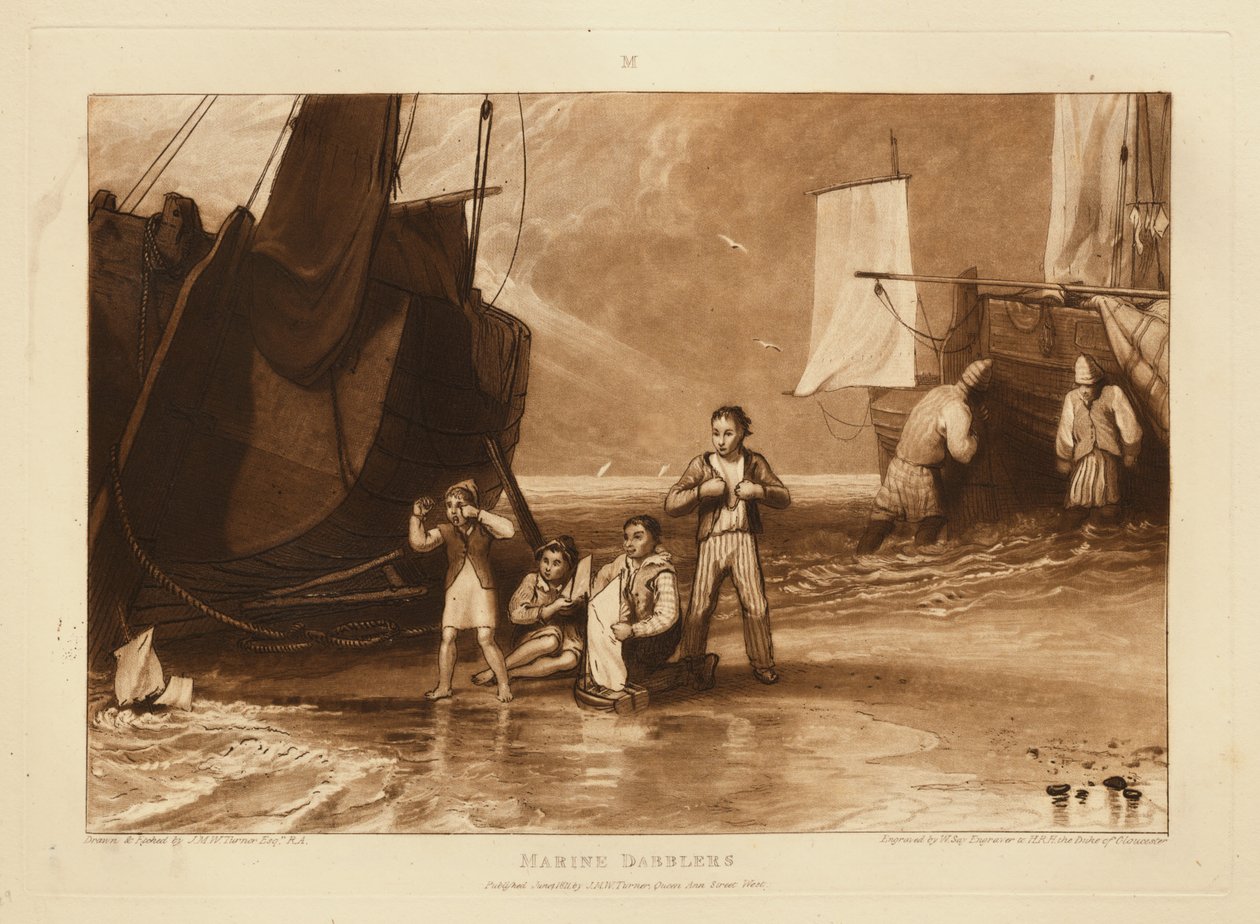 Tengeri úszórécék alkotó: Joseph Mallord William Turner