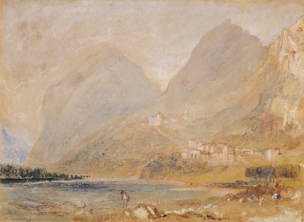 Martinswand, Innsbruck közelében alkotó: Joseph Mallord William Turner
