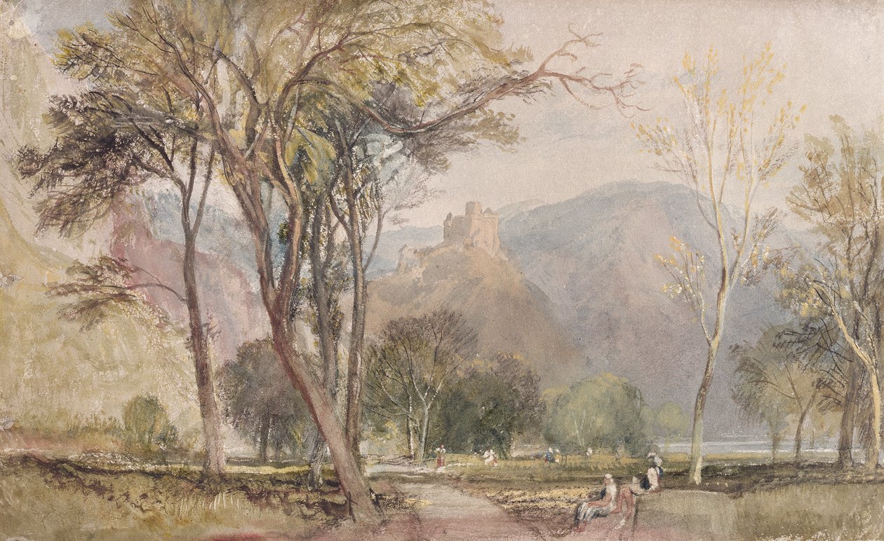 Marxburg alkotó: Joseph Mallord William Turner