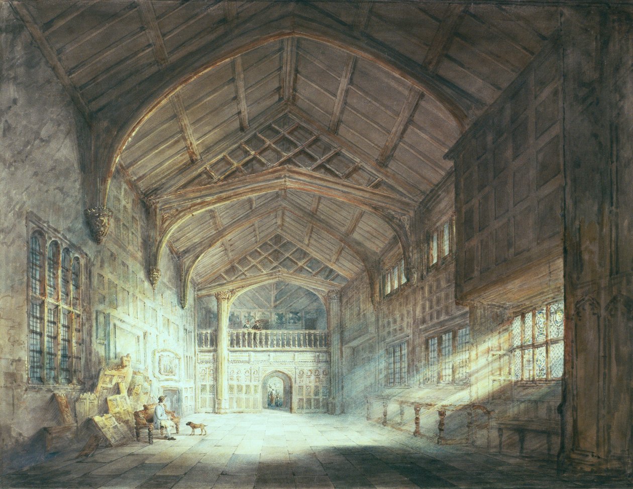 Mitton Hall, Lancashire alkotó: Joseph Mallord William Turner
