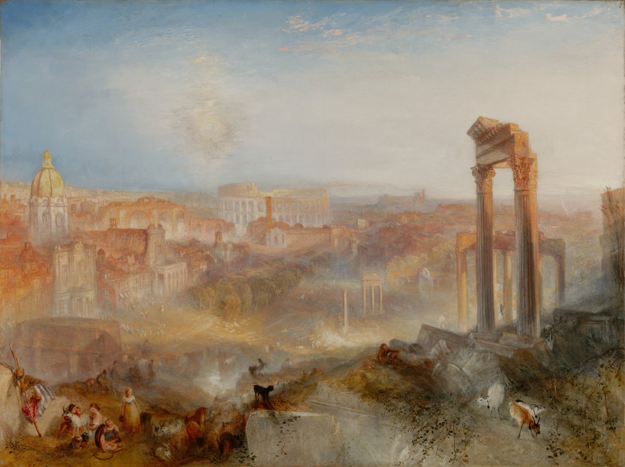Modern Róma – Campo Vaccino alkotó: Joseph Mallord William Turner
