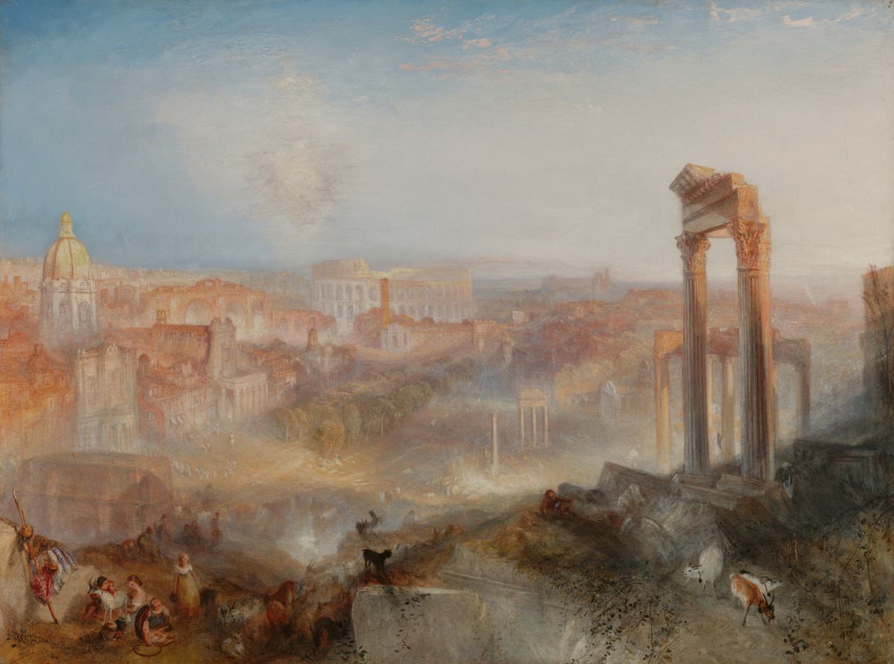 Modern Róma, Campo Vaccino alkotó: Joseph Mallord William Turner