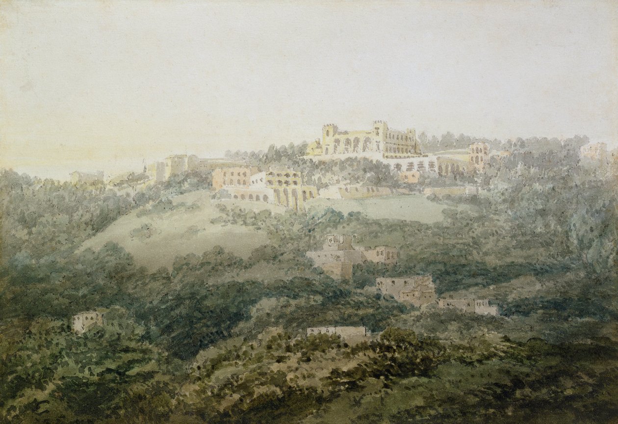 Monte Cassino alkotó: Joseph Mallord William Turner