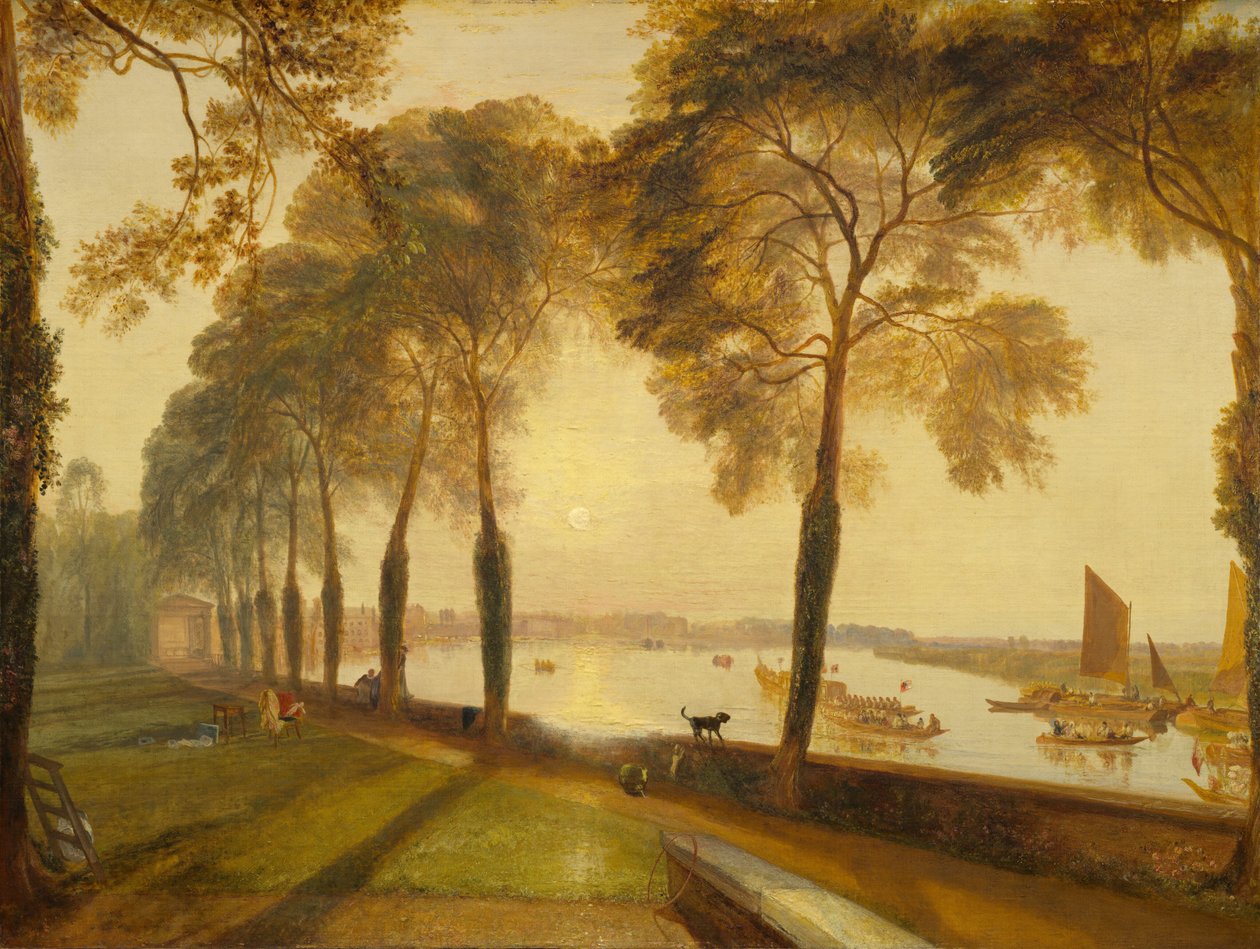 Mortlake terasz alkotó: Joseph Mallord William Turner