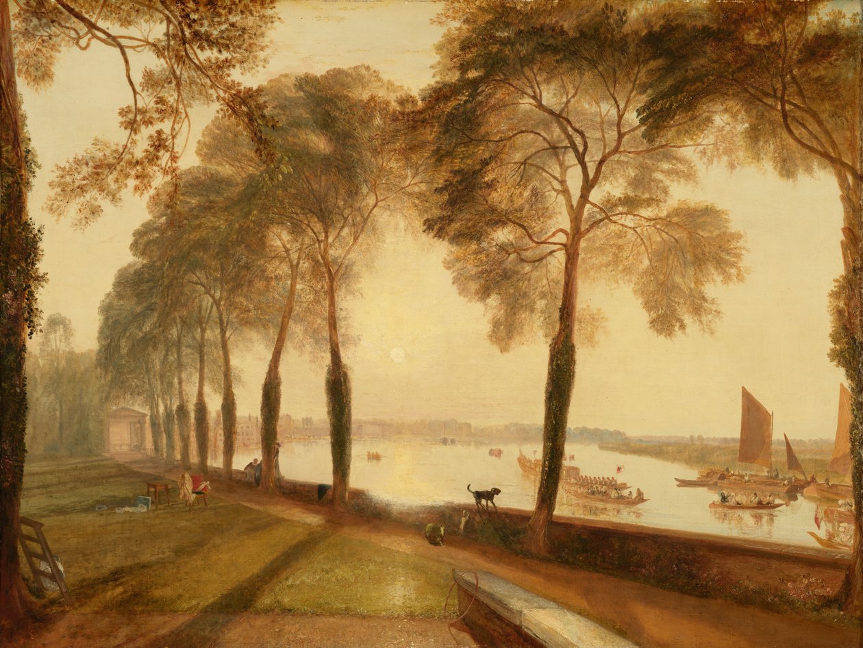 Mortlake terasza alkotó: Joseph Mallord William Turner