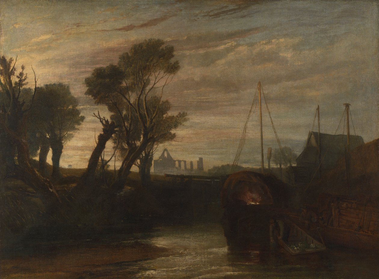 Newarki apátság alkotó: Joseph Mallord William Turner
