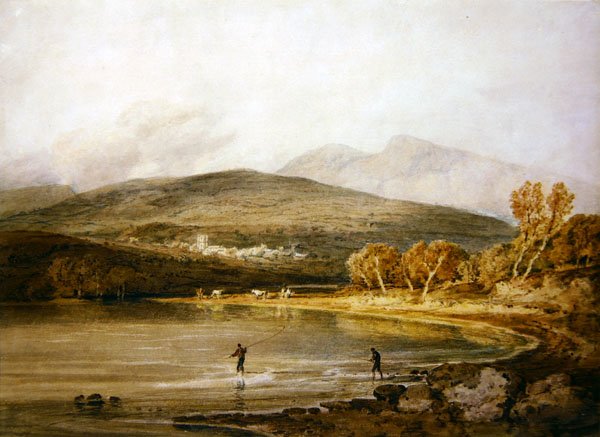 Észak-Wales (akvarell papíron) alkotó: Joseph Mallord William Turner