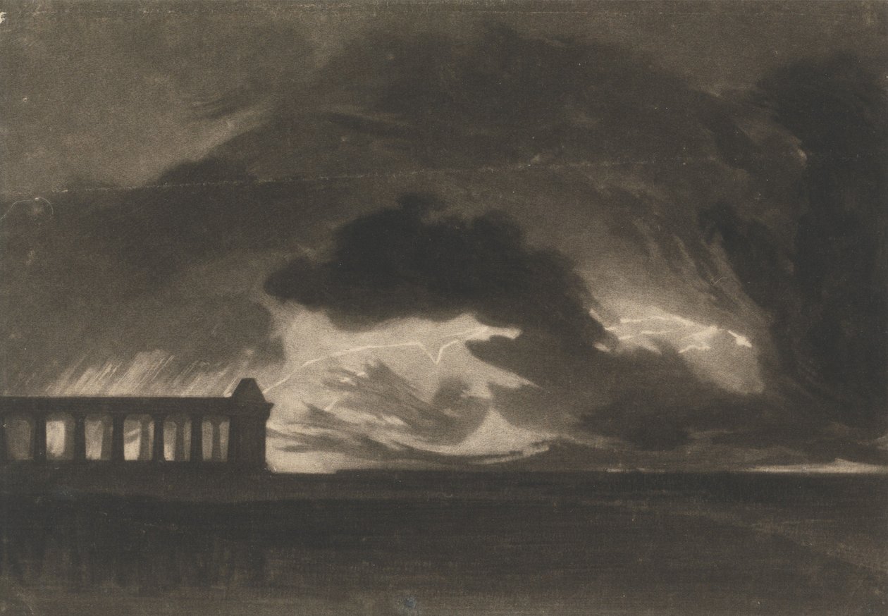 Paestum alkotó: Joseph Mallord William Turner