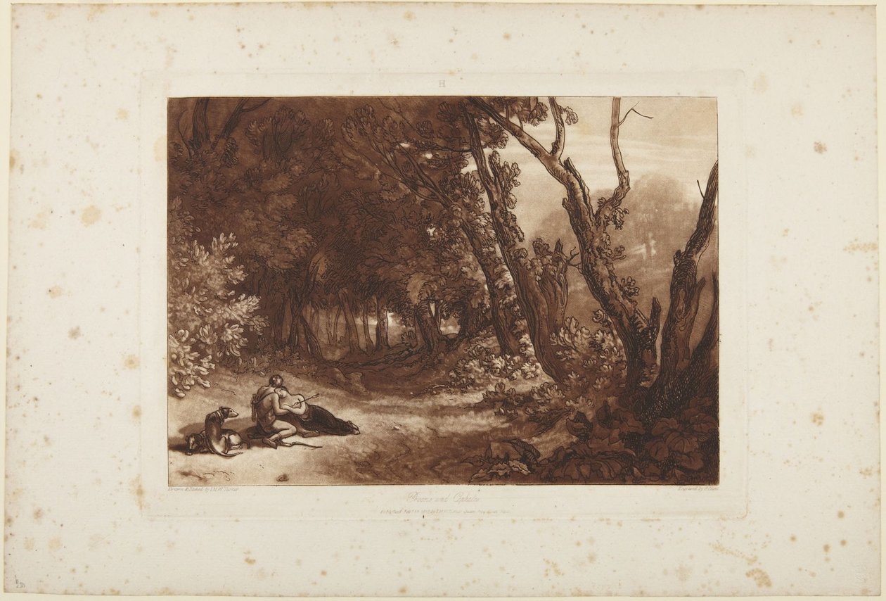 Prokrisz és Kephalosz alkotó: Joseph Mallord William Turner