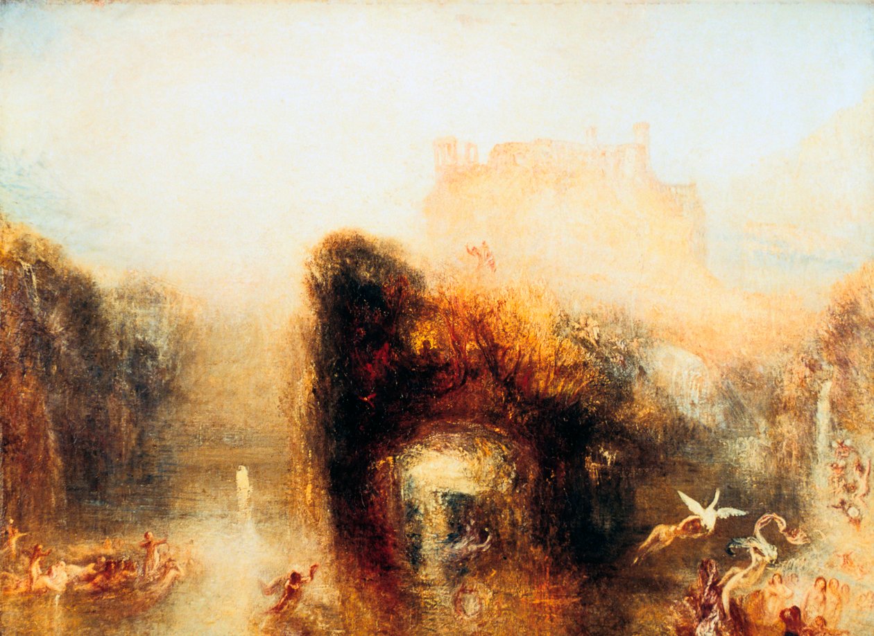 Queen Mabs-barlang, 1846 alkotó: Joseph Mallord William Turner