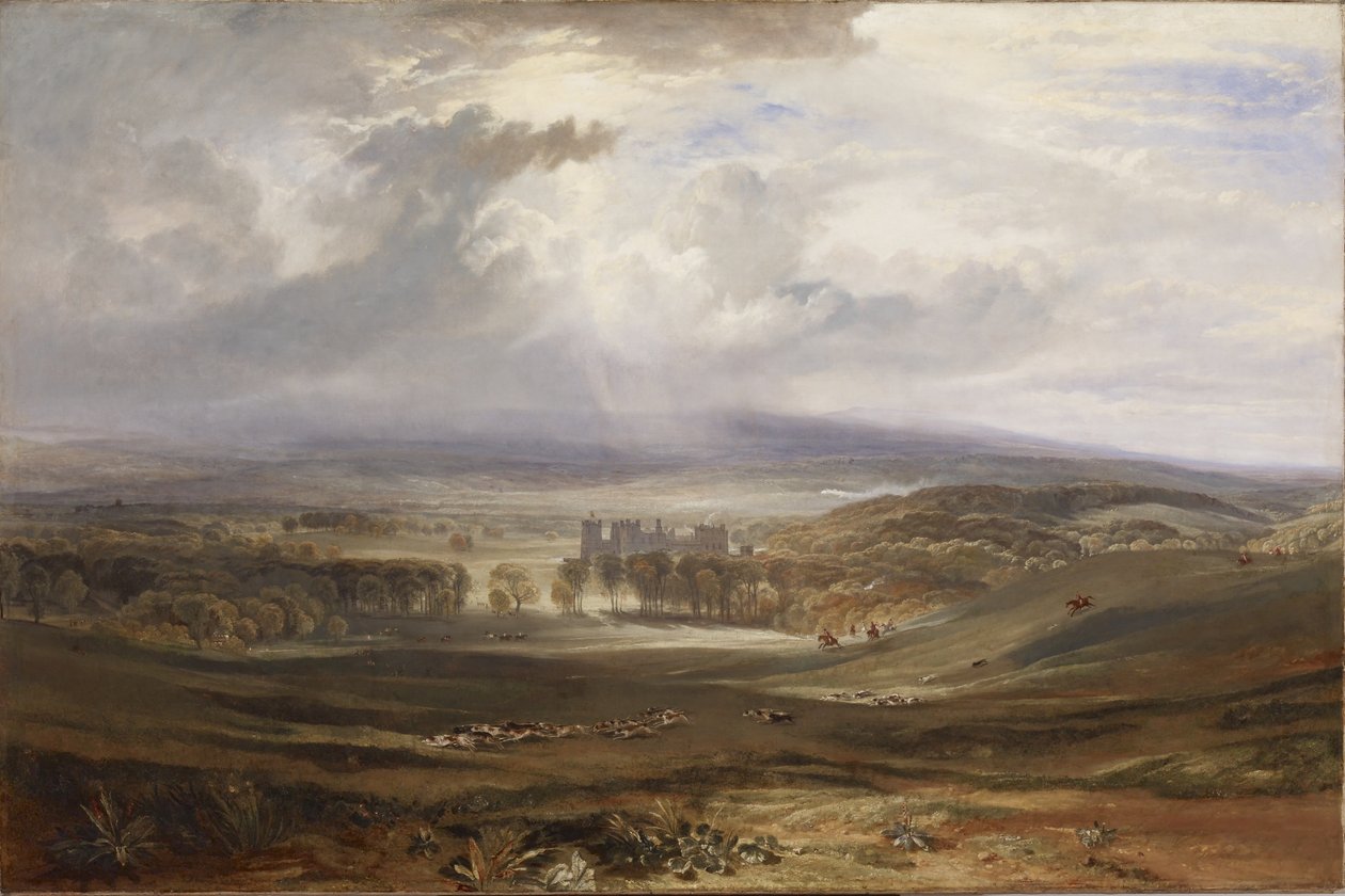 Raby kastély, Darlington grófjának székhelye alkotó: Joseph Mallord William Turner