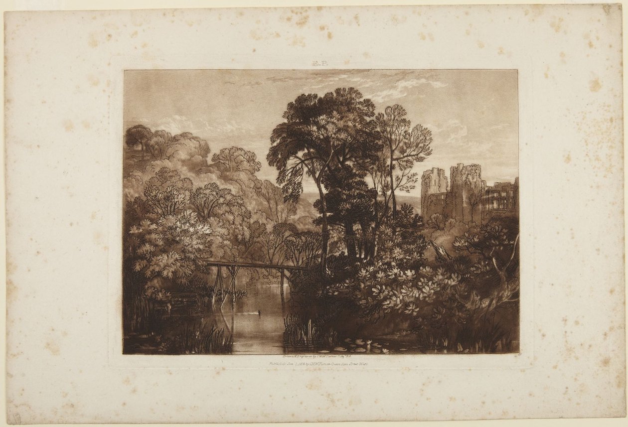 Raglan-kastély alkotó: Joseph Mallord William Turner