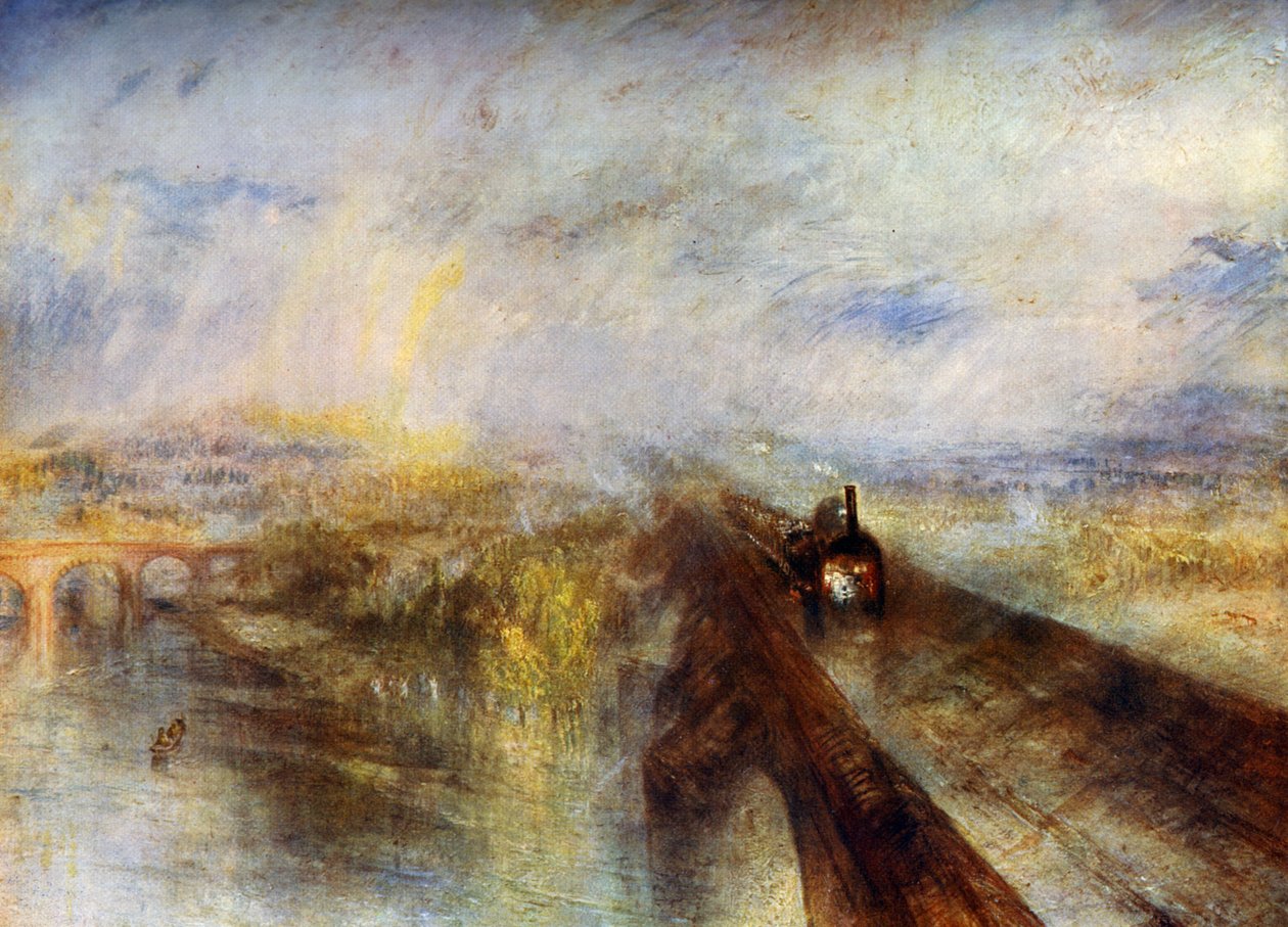 Eső, gőz és sebesség – a Great Western Railway, c1844, 1912. alkotó: Joseph Mallord William Turner