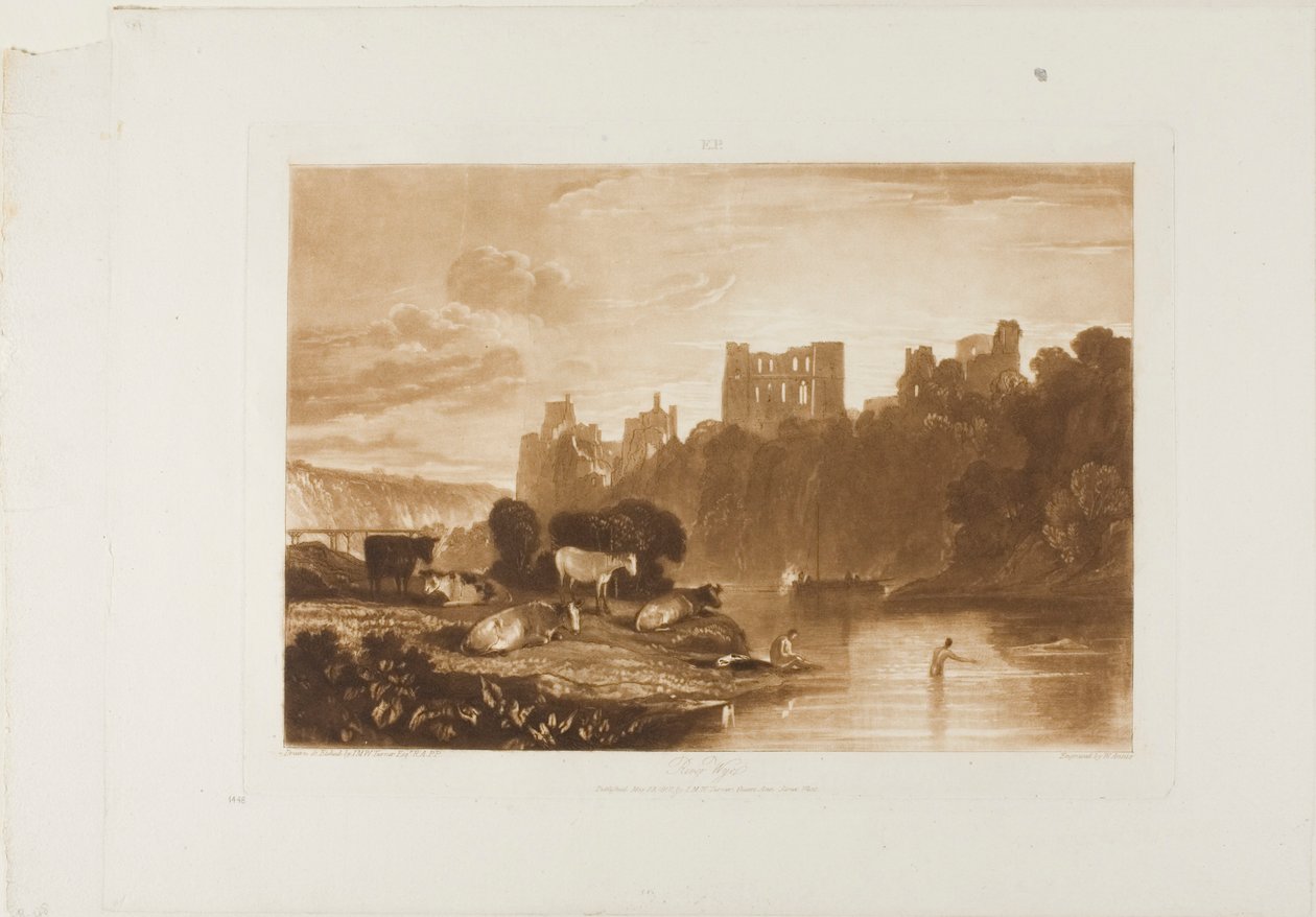 River Wye, 48-as lemez a Liber Studiorumtól alkotó: Joseph Mallord William Turner