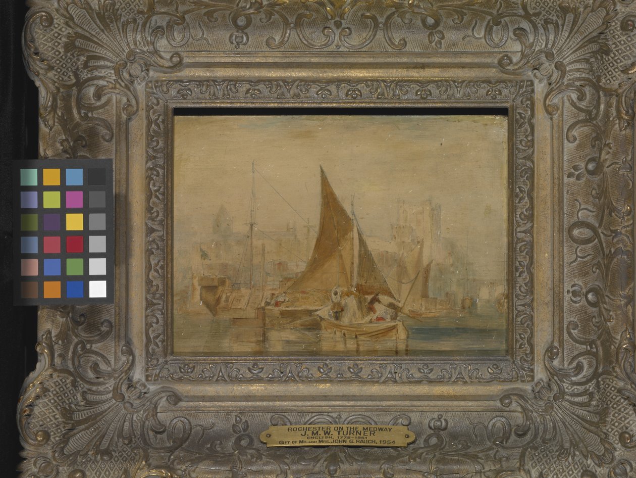 Rochester On The Medway (olaj, vászon) alkotó: Joseph Mallord William Turner