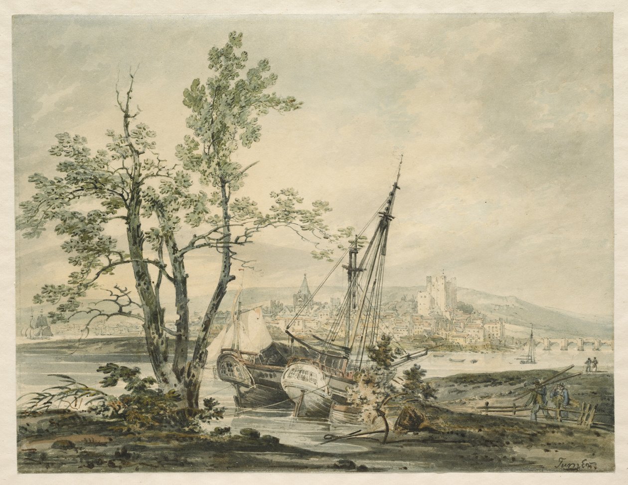 Rochester, 1793 körül alkotó: Joseph Mallord William Turner